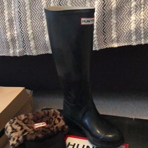 Hunter rain boots